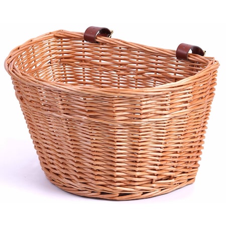 Storage Basket, Brown, Wicker